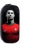 Yıldızı Ronaldo Periferik Çocuk Yaratıcı Basit Karikatür Kalem Çantası Öğrenci Kalem Çantası Aşınmaya Dayanıklı Büyük Kapasiteli Kırtasiye Çantası (Yurt Dışından) 1