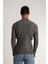 Slim Fit Özel Boyama Eskitme Efektli Pis Dikişli Yırtıklı Triko Kazak 5
