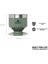 Klasik Brew Pour Over Paslanmaz Çelik Kahve Demleyici 3