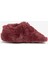 Furry Furry Bordo Kürk Barefoot Patik (HEDİYE SETİ) 5