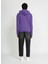 Kapüşon Yaka Mor Erkek Sweatshirt UMA23076FE 2