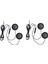 Ξ Ny Ue Zhang 2x Motosiklet Kask Kulaklık Hoparlörler 3.5mm Jack Kablolu Kulaklıklar Kulaklık Kulaklık Hd Mikrofon ile Motosiklet Için (Yurt Dışından) 1