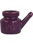 Ξ Ny Ue Zhang 350ML Seramik Neti Pot Burun Temizleme Pot Dayanıklı Sızdırmaz Borulu Pot Burun Durulama Burun Yıkama Erkek Kadın, Mor (Yurt Dışından) 1