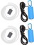 Ξ Ny Ue Zhang 2x USB Mini Havalandırma Pompası Hava Pompası Akvaryum Havalandırıcı Ultra Sessiz Mini Balık Tankı Balıkçılığa Gitmek Oksijen Pompası ——mavi (Yurt Dışından) 1