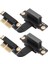 Ξ Ny Ue Zhang 2x Pcıe X1 Yükseltici Kablo Çift 90 Derece Sağ Açı Pcıe 3.0 X1 - X1 Uzatma Kablosu 8 Gbps Pcı Express 1x Yükseltici Kart 5 cm (Yurt Dışından) 2