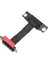Ξ Ny Ue Zhang 2x Pcıe X1 Yükseltici Kablo Çift 90 Derece Sağ Açı Pcıe 3.0 X1 - X1 Uzatma Kablosu 8 Gbps Pcı Express 1x Yükseltici Kart 5 cm (Yurt Dışından) 4