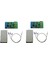 Ξ Ny Ue Zhang 2x Dc 8-25 V PT100 Sıcaklık Dönüştürücüye Termal Direnç RS485 Modbus Rtu Rtd Sensör Modülü Kiti PTA9B01 (Yurt Dışından) 1