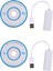 Ξ Ny Ue Zhang Hava Dizüstü Bilgisayarı Için 2x USB 2.0 - RJ45 Lan Ethernet Ağ Adaptörü (Yurt Dışından) 1