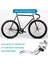 Ξ Ny Ue Zhang Ön Fixie Yol Bisikleti Cruiser Fren Seti Bisiklet Fren Kiti Bisiklet Kaliper Fren Kiti Çoğu Fixie Bisiklet Için Yan Çekme Fren Seti Gümüş (Yurt Dışından) 5