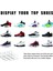 Ξ Ny Ue Zhang Paket Yüzen Ayakkabı Sergisi, Raflar Duvara Montaj Sneaker Koleksiyonu Veya Ayakkabı Kutusu Için Levitating Ayakkabı Teşhir Standı (Yurt Dışından) 3