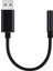 Ξ Ny Ue Zhang 2x USB - 3,5 mm Kulaklık Jakı Ses Adaptörü, Pc Için Harici Stereo Ses Kartı, Dizüstü Bilgisayar, (0,6 Feet, Siyah) (Yurt Dışından) 1