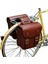 Ξ Ny Ue Zhang Retro Bisiklet Raf Çantası Deri Arka Raf Bisiklet Çantaları Retro Bisiklet Sele Raf Aksesuarları Için Sağlam Arka Seatpost, Siyah (Yurt Dışından) 2