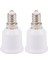 Ξ Ny Ue Zhang 2x E14 - E26 E27 Adaptör Soketi E14 - Orta Soket E26 E27 Dönüştürücü Ampul Tabanı Adaptör Dönüştürücü (Yurt Dışından) 2