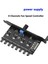 Ξ Ny Ue Zhang 2x Pc 8 Kanal Fan Hub Soğutma Fanı Hız Kontrol Cihazı Cpu Kasa HDD VGA Pwm Fan Pcı Braketi Güç Tarafından 12 V Fan (Sata) (Yurt Dışından) 4