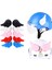 Ξ Ny Ue Zhang Çift Kask Melek Dekorasyon Snowboard Kayak Bisiklet Bisiklet Kaskı Çocuklar Yetişkinler Için Kask Dekorasyon 4 (Yurt Dışından) 3