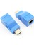 Ξ Ny Ue Zhang 2x Genişletici RJ45 Lan Ağ Uzatma Verici Alıcı Tx Rx CAT5E Cat6 Ethernet Kablosu V1.4 30M 4K 1080P (Yurt Dışından) 2