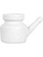 Ξ Ny Ue Zhang 350ML Seramik Neti Pot Burun Temizleme Pot Dayanıklı Sızdırmaz Borulu Pot Burun Durulama Burun Yıkama Erkekler Kadınlar Için, Beyaz (Yurt Dışından) 1