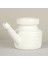 Ξ Ny Ue Zhang 350ML Seramik Neti Pot Burun Temizleme Pot Dayanıklı Sızdırmaz Borulu Pot Burun Durulama Burun Yıkama Erkekler Kadınlar Için, Beyaz (Yurt Dışından) 2