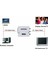Ξ Ny Ue Zhang 2x VGA Av Mini Dönüştürücü Ölçekleyici Adaptör Desteği 1080P VGA2AV Dönüştürücü Pc'den Tv'ye Hd Bilgisayardan Tv'ye (Yurt Dışından) 4