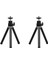 Ξ Ny Ue Zhang 2x Mini Taşınabilir Tripod Ayarlanabilir Mini Tripod Alüminyum Alaşımlı Kamera Projektör Siyah (Yurt Dışından) 2