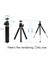 Ξ Ny Ue Zhang 2x Mini Taşınabilir Tripod Ayarlanabilir Mini Tripod Alüminyum Alaşımlı Kamera Projektör Siyah (Yurt Dışından) 3