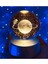 Dekoratif 3D Samanyolu Temalı Satürn Kız Işıklı Cam Küre Kristal Saturn Küre 3