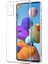 Samsung Galaxy A21S Kılıf Şeffaf Ince Esnek Silikon Kılıf Zipax-Süper 1