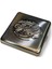 20135 Metal Sigara Tabakası Kare Tasarım Desenli Standart Kısa 90MM Tabla 1