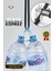 Black Shower Set Basınçlı Filtreli 3 Kademeli Turbo Duş Başlığı 150 cm Duş Hortumu Kendinde 5