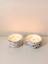 Abad Hanmade Terrazzo 2'li Dekoratif Tealight Mumluk 1