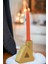 Şamdan Mumluk Dekoratif Mumluk Tealight Mumluk Model 8 Altın Renk 2