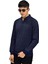 Erkek Polo Yaka Sweatshirt R2252 BGL-ST03199 2
