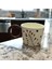 Ponsetya Ceramic & Lilies Atelier Kahverengi Bohem Dal Desen Puantiyeli El Yapımı Mug Kupa 260 ml 2