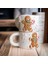 Ponsetya Ceramic & Lilies Atelier Yılbaşı Kurabiye Adam Gingerbread Man 24KGOLD El Yapımı Mug Kupa 260ML 5