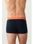 Erkek Lacivert 3'lü Boxer 80253 3