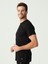Erkek Battal Siyah 2'li Yuvarlak Yaka T-Shirt 90002 1