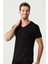 Erkek Siyah 2'Li T-Shirt 80199 2