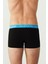 Erkek Siyah 3'lü Boxer 80253 2