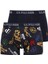 Erkek Baskılı-Lacivert 2'li Boxer 80476 1