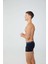 Erkek Baskılı-Lacivert 2'li Boxer 80476 4