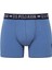 Erkek Modal Indigo - Lacivert Baskılı 2'li Boxer 80487 2