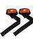 Ağırlık Kaldırma Kayışı,halter Kayışı Fitness Crossfit Lifting Straps Padded Turuncu Pro 2'li Paket 5