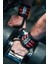 Sporcu Bilekliği Wrist Wraps+Ağırlık Kaldırma Kayışı Mavi 8 Loop Lifting Straps 2'li Paket 5
