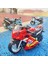 Canali Toys Sürtmeli Işıklı Sesli Kawasaki Motor 7732,OYUNCAK Motor 1