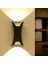 3000K Gün Işığı Ledli, 10 Watt Modern Tasarım Aplik, Bahçe, Balkon, Teras, Salon Apliği, LED Aplik 5