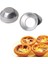100 Adet Yapışmaz Yumurta Tart, Yeniden Kullanılabilir Pişirme Teneke Yuvarlak Muffin Bardak Kek Kurabiye Kalıbı Pişirme Için (Yurt Dışından) 2