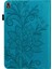 Lace Flower Pu Case For Lenovo Tab K10 (Mavi) (Yurt Dışından) 5