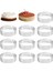 10 Adet Dairesel Tart Yüzükler Delikli Paslanmaz Çelik Meyve Pastası Kiş Kek Mus Kalıp Mutfak Pişirme Kalıp 7 cm (Yurt Dışından) 2