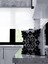 Motif Model-9 Metal Desenli Peçetelik - Siyah 2
