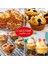 Hava Fritözü, Fırın, Pot Için Silikon Muffin Tavası 8.4ınch Yeniden Kullanılabilir Ücretsiz Silikon Pişirme 2 Paket (Yurt Dışından) 5